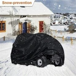 HKLFFJA Bâche Imperméable Pour Tondeuses à Gazon Couverture De Tracteur à Gazon Coupe Universelle Fibres De Polyester 210D Protection UV Anti-poussière Pour Jardin à L'extérieur Avec Sac De Rangement -France Tondeuse Soldes Boutique 55030942 2