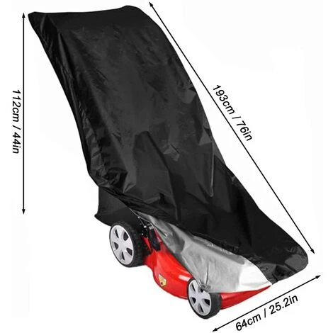 HKLFFJA Housse De Protection Universelle Pour Tondeuse à Gazon, 210D étanche, Avec Cordon De Serrage Et Sac De Rangement (M) 4 HKLFFJA Housse De Protection Universelle Pour Tondeuse à Gazon, 210D étanche, Avec Cordon De Serrage Et Sac De Rangement (M) – Image 2