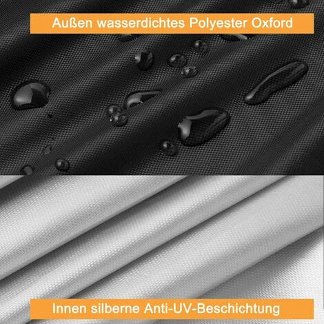 HKLFFJA Housse De Protection Pour Tondeuse à Gazon, 193 X 112 X 64 Cm, Housse De Protection Avec Cordon De Serrage Et Sac De Rangement, Aux Intempéries, Housse De Protection Pour Tracteur De Pelouse 5 HKLFFJA Housse De Protection Pour Tondeuse à Gazon, 193 X 112 X 64 Cm, Housse De Protection Avec Cordon De Serrage Et Sac De Rangement, Aux Intempéries, Housse De Protection Pour Tracteur De Pelouse – Image 3