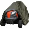 HKLFFJA Housse Pour Tondeuse à Gazon Autoportée, Bâche Imperméable Pour Tondeuse à Gazon, Housse De Tracteur De Pelouse, Coupe Universelle, Fibre De Polyester 210D, Protection UV Anti-poussière -France Tondeuse Soldes Boutique 55030969 1