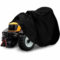 HKLFFJA Housse De Bâche De Tondeuse à Gazon 210D Housse De Protection Universelle étanche Housse De Garage Pour Protection Contre La Poussière De Tracteur à Gazon (Color : Green, Size : XXL)