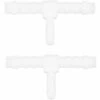 CYCLINGCOLORS 2x Raccord De Durite En T Diamètre 6mm + 4mm + 6mm Réducteur Adaptateur Tuyau Carburant Tondeuse Tracteur Voiture Scooter -France Tondeuse Soldes Boutique 55036364 1