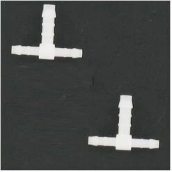 CYCLINGCOLORS 2x Raccord De Durite En T Diamètre 4mm + 6mm + 4mm Réducteur Adaptateur Tuyau Carburant Tondeuse Tracteur Voiture Scooter