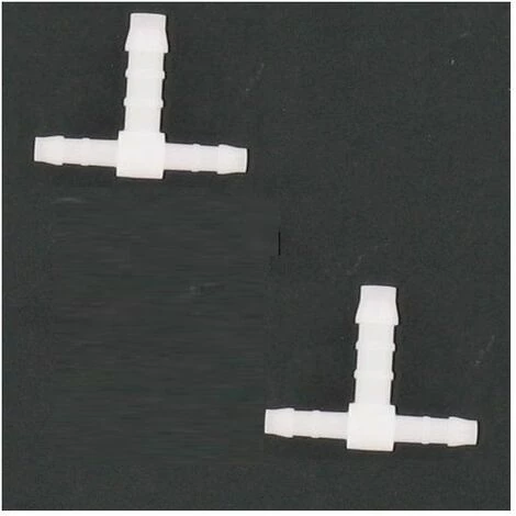 CYCLINGCOLORS 2x Raccord De Durite En T Diamètre 4mm + 6mm + 4mm Réducteur Adaptateur Tuyau Carburant Tondeuse Tracteur Voiture Scooter 3 CYCLINGCOLORS 2x Raccord De Durite En T Diamètre 4mm + 6mm + 4mm Réducteur Adaptateur Tuyau Carburant Tondeuse Tracteur Voiture Scooter