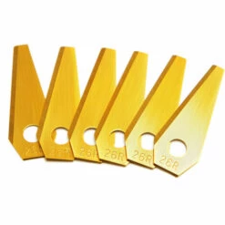 GUAZHUNIFR 18pcs Lames De Rechange Pour Titane Accessoires Pour Tondeuses Robot+ 18Pcs Vis, Lame De Rechange Pour Robot Tondeuse Lame Compatible Avec Bosch Tondeuse,Guazhuni -France Tondeuse Soldes Boutique 55070088 5