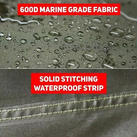 HKLFFJA Riding Imperméable Tondeuse Cover, Heavy Duty, Couverture Durable, Résistant Aux UV Et Eau Pour Votre Ride-on Jardin Tracteur Famille Accessoires,Vert 7 HKLFFJA Riding Imperméable Tondeuse Cover, Heavy Duty, Couverture Durable, Résistant Aux UV Et Eau Pour Votre Ride-on Jardin Tracteur Famille Accessoires,Vert – Image 5