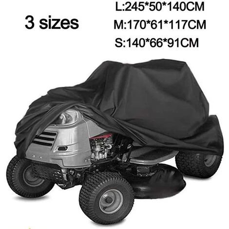 HKLFFJA Housse De Tondeuse À Gazon - Housse De Tondeuse À Gazon, Protection Universelle Adaptée À Votre Tracteur De Jardin, Avec Cordon Et Sac De Rangement (S/M/L),L 7 HKLFFJA Housse De Tondeuse À Gazon - Housse De Tondeuse À Gazon, Protection Universelle Adaptée À Votre Tracteur De Jardin, Avec Cordon Et Sac De Rangement (S/M/L),L – Image 5