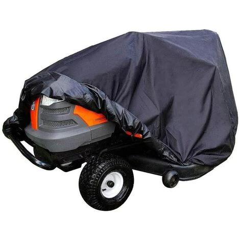 HKLFFJA Housse De Tondeuse À Gazon Étanche Housse De Tracteur Imperméable 210D Polyester Oxford Protection UV Anti-poussière Avec Sac De Rangement 4 HKLFFJA Housse De Tondeuse À Gazon Étanche Housse De Tracteur Imperméable 210D Polyester Oxford Protection UV Anti-poussière Avec Sac De Rangement – Image 2