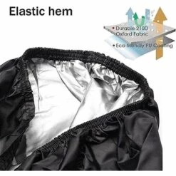 HKLFFJA Housse De Tondeuse à Gazon Housse De Tracteur De Pelouse Tissu Oxford Imperméable Résistant à L'eau Et à La Moisissure UV Anti-poussière Pour Jardin Extérieur Housse De Protection -France Tondeuse Soldes Boutique 55255255 4