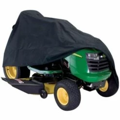 HKLFFJA Équitation Tondeuse À Gazon Tracteur Couvre-Voitures Tondeuse À Gazon Protection Imperméable Couverture-Ménages Résistant Aux UV 210D Robuste Polyester Oxford,XL