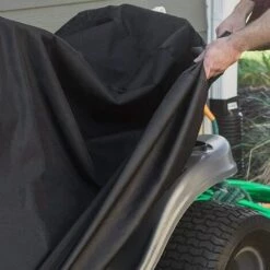 HKLFFJA Équitation Tondeuse À Gazon Tracteur Couvre-Voitures Tondeuse À Gazon Protection Imperméable Couverture-Ménages Résistant Aux UV 210D Robuste Polyester Oxford,XL -France Tondeuse Soldes Boutique 55255359 3