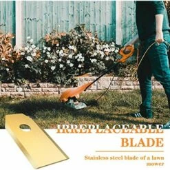 Lames De Rechange HOMEALEXA 30 X En Titane Pour Tous Les Tondeuses De Jardin Automower Husqvarna/Gardena/Yard Force/Automower Robuste (3.1 G / 0.75 Mm) Avec Vis -France Tondeuse Soldes Boutique 55310737 5