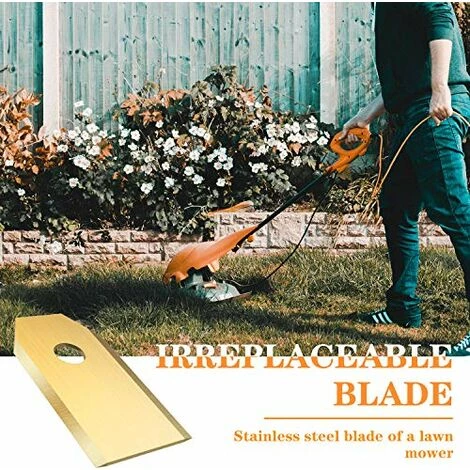 Lames De Rechange HOMEALEXA 30 X En Titane Pour Tous Les Tondeuses De Jardin Automower Husqvarna/Gardena/Yard Force/Automower Robuste (3.1 G / 0.75 Mm) Avec Vis 7 Lames De Rechange HOMEALEXA 30 X En Titane Pour Tous Les Tondeuses De Jardin Automower Husqvarna/Gardena/Yard Force/Automower Robuste (3.1 G / 0.75 Mm) Avec Vis – Image 5