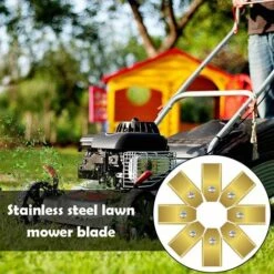 SUPERMARKET 30x LONGUE DURÉE Lames De TondeuseTondeuses Robotiques - Lame Robot Tondeuse En Titane + 30 Vis,Superma,or 10 SUPERMARKET 30x LONGUE DURÉE Lames De TondeuseTondeuses Robotiques - Lame Robot Tondeuse En Titane + 30 Vis,Superma,or -France Tondeuse Soldes Boutique 55490050 4