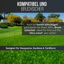 SUPERMARKET 30x LONGUE DURÉE Lames De TondeuseTondeuses Robotiques - Lame Robot Tondeuse En Titane + 30 Vis,Superma,or 11 SUPERMARKET 30x LONGUE DURÉE Lames De TondeuseTondeuses Robotiques - Lame Robot Tondeuse En Titane + 30 Vis,Superma,or -France Tondeuse Soldes Boutique 55490050 5