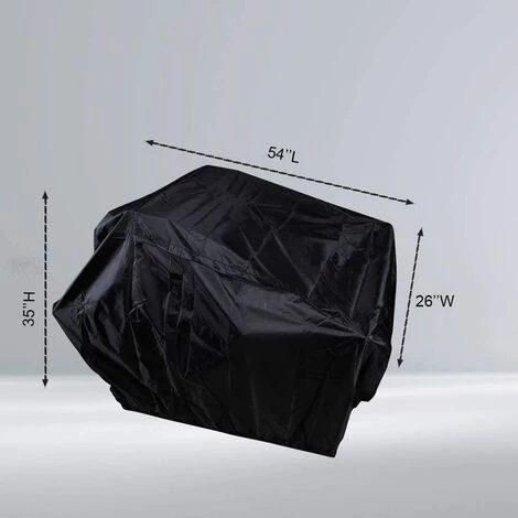 SUPERMARKET Housse De Protection Imperméable Pour Tondeuse à Gazon - Protection UV - Pour Tracteur De Jardin Autoportée - XS (137,2 X 66 X 89,9 Cm),Superma,noie,210D 4 SUPERMARKET Housse De Protection Imperméable Pour Tondeuse à Gazon - Protection UV - Pour Tracteur De Jardin Autoportée - XS (137,2 X 66 X 89,9 Cm),Superma,noie,210D – Image 2