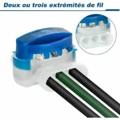 SUPERMARKET 40 PCS Connecteurs Cable Robot Tondeuse Remplis De Gel Résine, Connecteurs Étanche 314 Pour Connecteurs Robot Tondeuse Automower- Étanches, Sûrs, Dénudage Inutile,Superma,bleu 9 SUPERMARKET 40 PCS Connecteurs Cable Robot Tondeuse Remplis De Gel Résine, Connecteurs Étanche 314 Pour Connecteurs Robot Tondeuse Automower- Étanches, Sûrs, Dénudage Inutile,Superma,bleu -France Tondeuse Soldes Boutique 55490073 3