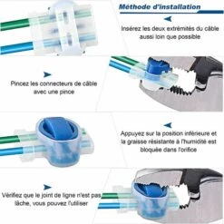 SUPERMARKET 40 PCS Connecteurs Cable Robot Tondeuse Remplis De Gel Résine, Connecteurs Étanche 314 Pour Connecteurs Robot Tondeuse Automower- Étanches, Sûrs, Dénudage Inutile,Superma,bleu 11 SUPERMARKET 40 PCS Connecteurs Cable Robot Tondeuse Remplis De Gel Résine, Connecteurs Étanche 314 Pour Connecteurs Robot Tondeuse Automower- Étanches, Sûrs, Dénudage Inutile,Superma,bleu -France Tondeuse Soldes Boutique 55490073 5