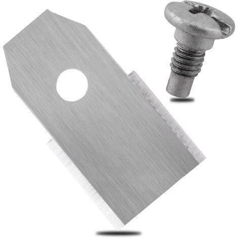 FONTAINEBLEAU 30Pcs Lames De Rechange En Acier Inoxydable, Comprend Des Vis, Argent 3 FONTAINEBLEAU 30Pcs Lames De Rechange En Acier Inoxydable, Comprend Des Vis, Argent