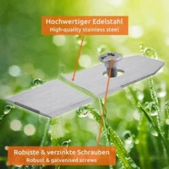 FONTAINEBLEAU 30Pcs Lames De Rechange En Acier Inoxydable, Comprend Des Vis, Argent 8 FONTAINEBLEAU 30Pcs Lames De Rechange En Acier Inoxydable, Comprend Des Vis, Argent -France Tondeuse Soldes Boutique 55567546 2