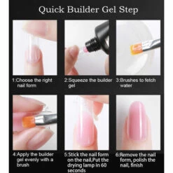 LIFCAUSAL 14 Pièces Poly Nail Gel Extension Kit Nail Gel UV LED Nail Lampe Faux Ongles Gel Vernis À Ongles Ensemble Avec Nail Art Manucure Outil Ensemble 10 LIFCAUSAL 14 Pièces Poly Nail Gel Extension Kit Nail Gel UV LED Nail Lampe Faux Ongles Gel Vernis À Ongles Ensemble Avec Nail Art Manucure Outil Ensemble -France Tondeuse Soldes Boutique 55635119 4