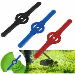 MERKMAK Lot De 20 Lames De Tondeuse A Gazon En Plastique, Remplacement De Tete De Coupe, Fournitures De Jardin, Accessoires D'outils Bleu -France Tondeuse Soldes Boutique 55886490 4