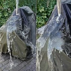 FR-LIFE BR-Vie Housse De Protection Pour Tondeuse à Gazon Robuste Durable Et Imperméable Couverture De Tondeuse À Gazon Bâche Armée Vert 140*66*91CM -France Tondeuse Soldes Boutique 56073810 4