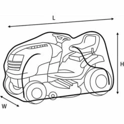 FR-LIFE BR-Vie Housse De Protection Pour Tondeuse à Gazon Robuste Durable Et Imperméable Couverture De Tondeuse À Gazon Bâche Armée Vert 140*66*91CM -France Tondeuse Soldes Boutique 56073810 5