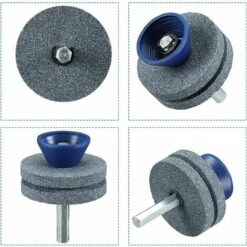 FR-LIFE BR-Vie 2 Affûteurs De Lame De Tondeuse à Gazon Double Couche,ésistant à L'usure Adapté à La Plupart Des Perceuses électriques Ou Perceuses à Main Professionnelle Accessoire Perceuse De Fichier Rotatif -France Tondeuse Soldes Boutique 56074057 3