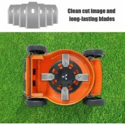 TINOR 45 X Lames De Couteau En Titane Pour Toutes Les Tondeuses Robotiques Husqvarn/Automower/ Yardforce/Gardena(3g-0.75mm) Avec 45 Vis, Lames De Rechange Pour Modèles 105,310,315,320,420,430x,r40i -France Tondeuse Soldes Boutique 56198375 4