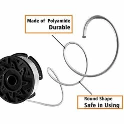 LUCKY-88 Tête De Tonte De Corde De Tonte De Ligne De Tonte De Bobine (bobine * 6 + Couvercle * 1 + Ressort * 1) -France Tondeuse Soldes Boutique 56330802 3