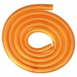 CYCLINGCOLORS Durite Essence Orange Transparente 5mm Longueur 2m Tondeuse Tracteur Moto Scooter Tuyau Carburant