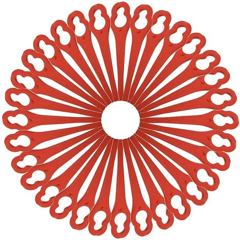 HKLFFJA Lot De 100 Lames De Rechange En Plastique Pour Ferrex/Aldi FAR 20-1 97699 2002706 FE220 3 HKLFFJA Lot De 100 Lames De Rechange En Plastique Pour Ferrex/Aldi FAR 20-1 97699 2002706 FE220