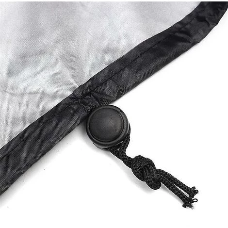 REGALI Housse De Tondeuse à Gazon De Qualité Supérieure Avec Cordon De Serrage En Tissu De Qualité Marine 600d. Housse Universelle Pour Tondeuse à Pousser. Protège Contre L'eau, Les Uv, La Poussière, BALCK191x50x100cm 4 REGALI Housse De Tondeuse à Gazon De Qualité Supérieure Avec Cordon De Serrage En Tissu De Qualité Marine 600d. Housse Universelle Pour Tondeuse à Pousser. Protège Contre L'eau, Les Uv, La Poussière, BALCK191x50x100cm – Image 2