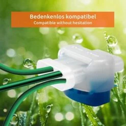 HKLFFJA Connecteur De Câble 10x Connecteurs Pour Câble Périphérique, Kit De Réparation Pour Câbles De Tondeuse Robot, Serre-câble, Pour Raccorder Les Extrémités De Câbl -France Tondeuse Soldes Boutique 57478664 3
