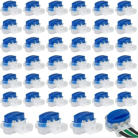 HKLFFJA Connecteurs De Câble Remplis Des Résines, 40 Pièces Connecteurs De Câble Robot Tondeuse Remplis Étanche 3 Trous Fils Électrique Sertis Gel Résine Pour Tondeuses à Gazon Robotiques Automower. 3 HKLFFJA Connecteurs De Câble Remplis Des Résines, 40 Pièces Connecteurs De Câble Robot Tondeuse Remplis Étanche 3 Trous Fils Électrique Sertis Gel Résine Pour Tondeuses à Gazon Robotiques Automower.