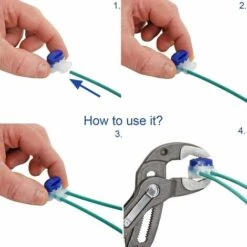 HKLFFJA 30Pcs Connecteurs De Câble Jardin Robot Tondeuse Automower Original Remplis Résines 314 Résiste à L’eau Intempéries Connectors Kit Réparation Pour Câbles Avec 10 Bornes Dérivation -France Tondeuse Soldes Boutique 57478679 3