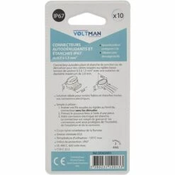 HKLFFJA DIO630001 Lot 10 Connecteurs Autodénudants/Etanches Ip 67, Bleu -France Tondeuse Soldes Boutique 57478696 2