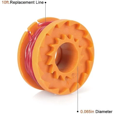 Fei Yu 12 Pièces De Coupe De Ligne Pour Toutes Les Tondeuses à Cordes Worx 20v Et 4 Pièces 4 Fei Yu 12 Pièces De Coupe De Ligne Pour Toutes Les Tondeuses à Cordes Worx 20v Et 4 Pièces – Image 2