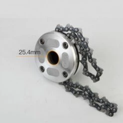 DONTODENT Tête De Fauche à Chaîne - Tête De Fauche à Chaîne - Tête De Faucheuse Irrigatrice - Tête De Faucheuse Sarcleuse - Noir - Entretoise Universelle 25.4mm -France Tondeuse Soldes Boutique 57922239 4