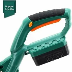 FIXKIT Coupe Bordure Sans Fil, Charge Rapide 1H, Batterie Li-V 20V, Cercle De Coupe De 230 Mm, Poignée Réglable,Débroussailleuse Angle De Réglage De 180 °, 10 Lames En Plastique -France Tondeuse Soldes Boutique 58088900 3