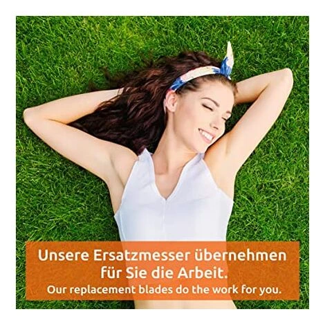 GUAZHUNIFR 30x Lames De Rechange En Acier Inoxydable Revêtu De Titane Compatible - Comprend Des Vis,GUA.B/bon 5 GUAZHUNIFR 30x Lames De Rechange En Acier Inoxydable Revêtu De Titane Compatible - Comprend Des Vis,GUA.B/bon – Image 3