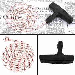 TANABATA Poignée De Démarreur Tondeuse à Gazon Corde De Démarrage à Rappel Avec 3 Pièces Poignée De Démarrage Accessoires De Tondeuse à Cordon Pour La Plupart Des Tondeuses à Gazon 9 TANABATA Poignée De Démarreur Tondeuse à Gazon Corde De Démarrage à Rappel Avec 3 Pièces Poignée De Démarrage Accessoires De Tondeuse à Cordon Pour La Plupart Des Tondeuses à Gazon -France Tondeuse Soldes Boutique 58220109 3