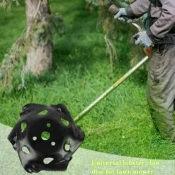 GRID COOL Tête De Coupe Herbe, Tête De Désherbage, Tete Mauvaise Herbe, Tete Coupe Bordure Universelle, Tete De Debroussailleuse Acier, Debroussailleuse Accessoires, Pour Maison Jardin, -France Tondeuse Soldes Boutique 58349423 5