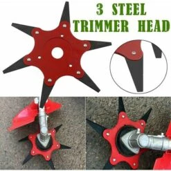 FONTAINEBLEAU Lames En Acier De 70 Mm Rasoirs Tondeuse à Gazon Mangeur D'herbe Tête De Coupe Brosse Outil De Coupe,Fonepro 8 FONTAINEBLEAU Lames En Acier De 70 Mm Rasoirs Tondeuse à Gazon Mangeur D'herbe Tête De Coupe Brosse Outil De Coupe,Fonepro -France Tondeuse Soldes Boutique 58383262 2