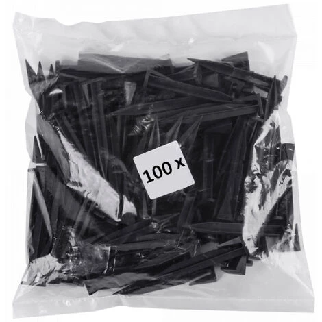 GT MARKET Lot De 100 Piquets De Fixation Pour Câble Périphérique De Tondeuse Robot 5 GT MARKET Lot De 100 Piquets De Fixation Pour Câble Périphérique De Tondeuse Robot – Image 3