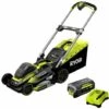 Tondeuse RYOBI 36V Brushless - Coupe 46cm - 1 Batterie 5.0Ah - 1 Chargeur - RLM36X46H50PG 2 Tondeuse RYOBI 36V Brushless - Coupe 46cm - 1 Batterie 5.0Ah - 1 Chargeur - RLM36X46H50PG -France Tondeuse Soldes Boutique 58495972 1
