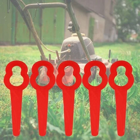 FVBJD 20 Pcs Lames De Tondeuse Pour RT250 Jardin Pelouse Tondeuse Accessoires,lames De Rechange,couteau En Plastique, Coupe-bordures Sans Fil 6 FVBJD 20 Pcs Lames De Tondeuse Pour RT250 Jardin Pelouse Tondeuse Accessoires,lames De Rechange,couteau En Plastique, Coupe-bordures Sans Fil – Image 4