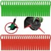 FVBJD 50 Pièces Lames En Plastique,Florabest Border Cutter, Lame De Tondeuse En Plastique Pour Coupe Bordure Florabest(La Couleur Verte)