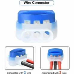 FVBJD 20 Pieces Connecteurs De Câble Remplis Des Résines, Original Connecteurs 314 Pour Robot Tondeuse Automower -France Tondeuse Soldes Boutique 58758191 2